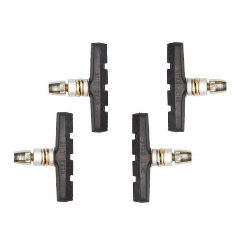70mm Brake Pad Set, Bike Brakes, Black (2 Pair)
